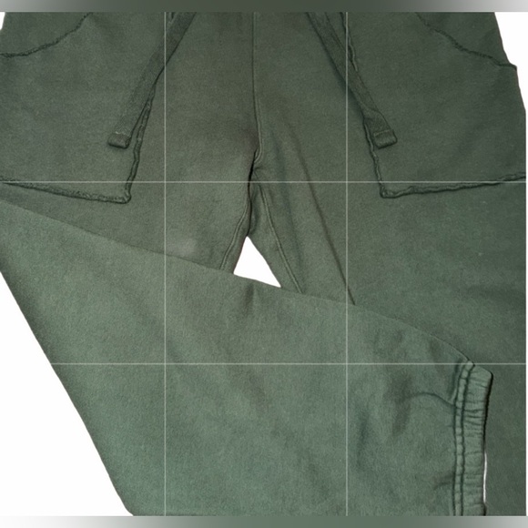 Frank & Eileen Like New, Womens 100% Cotton Green Joggers, size Xl, so cute - Picture 14 of 14